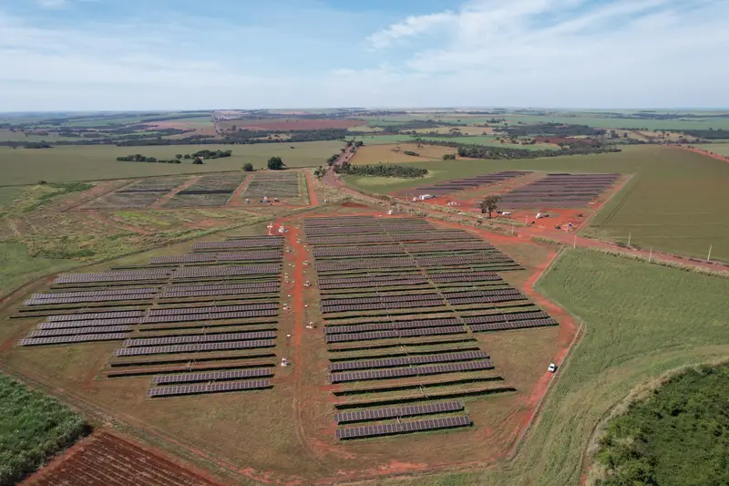Vista aérea da UFV Pirajuba