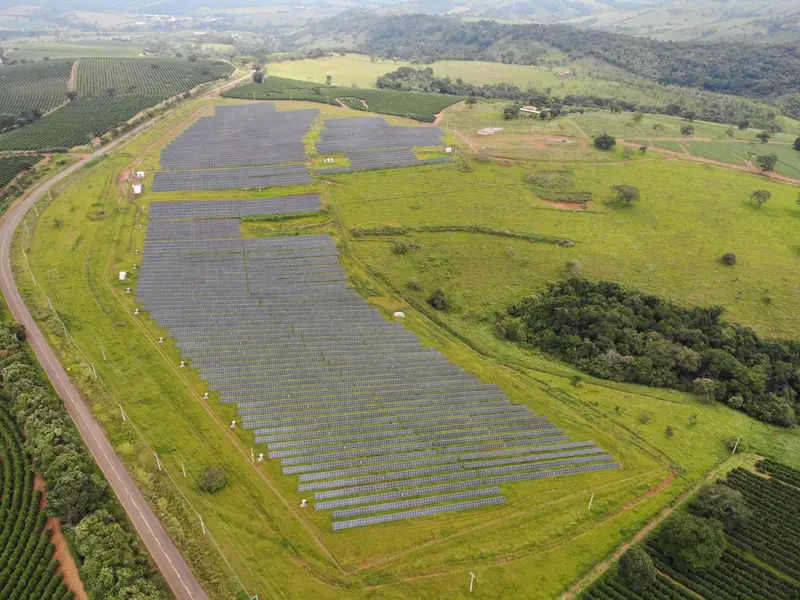 Vista aérea da UFV Salitre